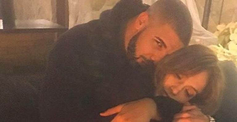 Jennifer Lopez e o rapper Drake - Reprodução/ Instagram