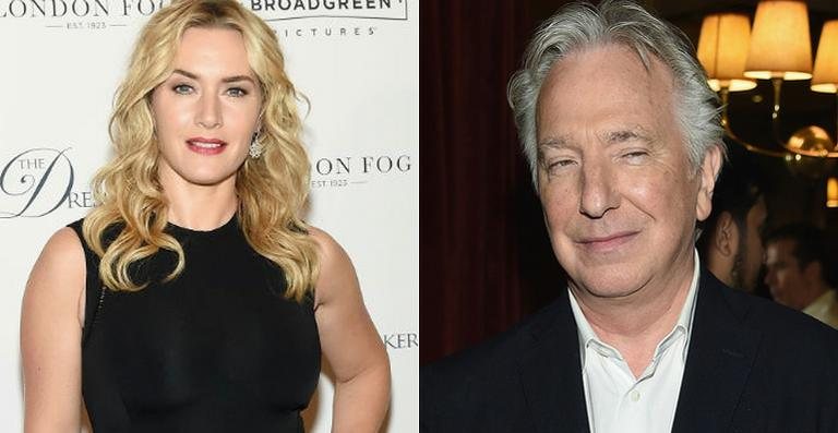 Kate Winslet e Alan Rickman - Getty Images