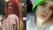 Bella Thorne corta o cabelo e pinta os fios de azul - Reprodução Instagram