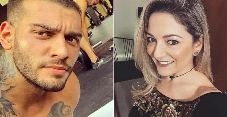 Lucas Lucco e a mãe, Karina - Instagram/Reprodução