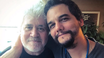 Wagner Moura se encontra com Pedro Almodóvar - Reprodução Instagram