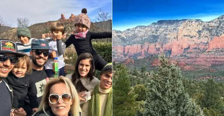 Ana Maria Braga: férias em família - Instagram/Reprodução