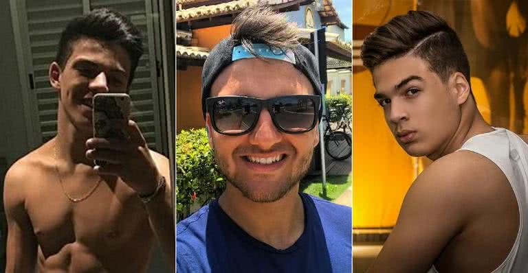 Thomaz Costa, Nicholas Torres e Lucas Santos - Instagram/Reprodução