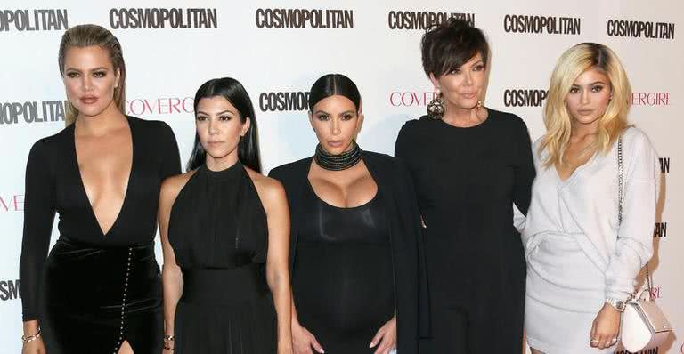 Khloe Kardashian, Kourtney, Kim, Kris Jenner e Kylie - Getty Images