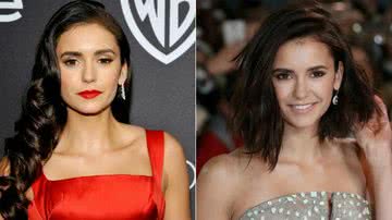 Nina Dobrev exibe novo visual em première - Getty Images