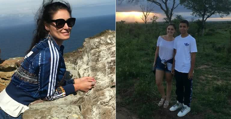 Franciely Freduzeski curte férias na África do Sul ao lado do filho, Lucas - Divulgação