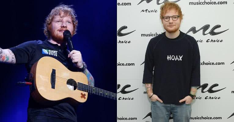 Ed Sheeran emagreceu 22 kg cortando a cerveja da dieta - Getty Images