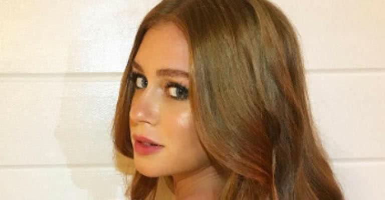 Marina Ruy Barbosa posa com vestido de crochê - Reprodução Instagram