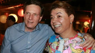 Marcelo Crivella e David Brazil curtem aniversário infantil no Rio de Janeiro - Fred Pontes/Divulgação