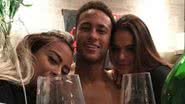 Rafaella, Neymar e Bruna Marquezine - Reprodução / Instagram