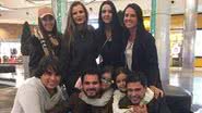 Família Camargo reunida em shopping nos Estados Unidos - Instagram/Reprodução