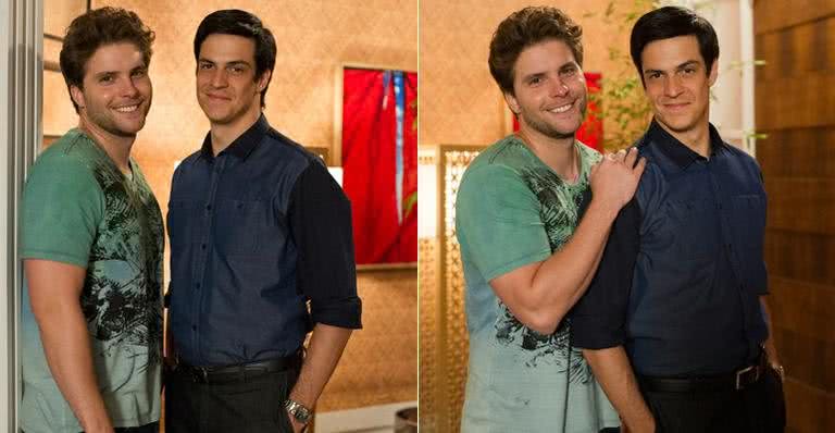 Niko (Thiago Fragoso) e Félix (Mateus Solano) em 'Amor à Vida' - Globo / Estevam Avellar