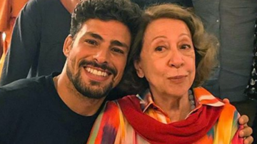 Cauã Reymond e Fernanda Montenegro: juntos no cinema - Reprodução/Instagram