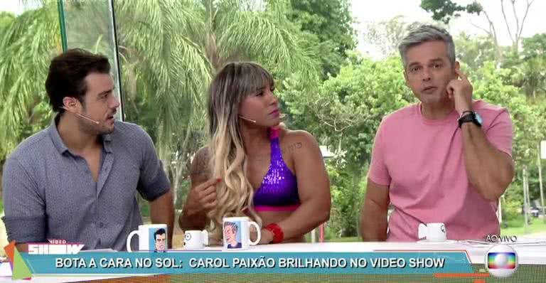 Carol Paixão é apresentada como nova repórter do Vídeo Show - TV Globo/Reprodução