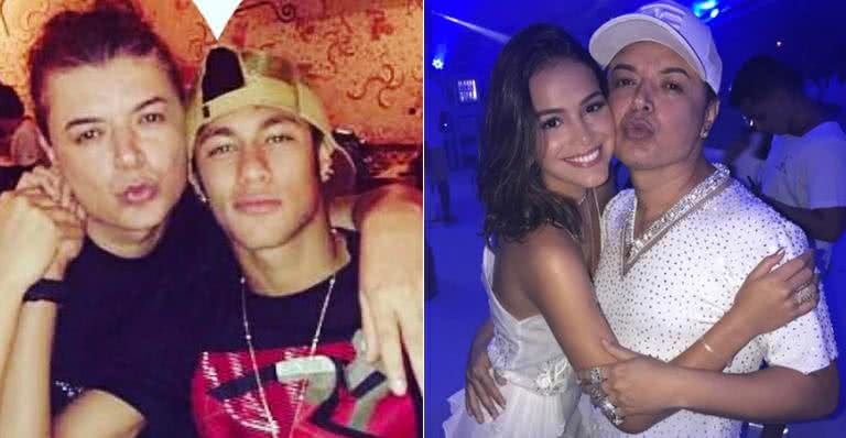 David Brazil posa com Neymar e Bruna Marquezine - Instagram/Reprodução