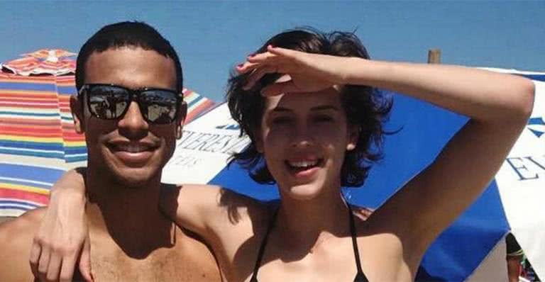 Sophia Abrahão e Sérgio Malheiros: dia de praia - Reprodução / Instagram