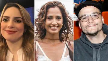 Rachel Sheherazade, Camila Pitanga e Wagner Moura - Twitter/Reprodução, TV Globo/Divulgação e BrazilNews