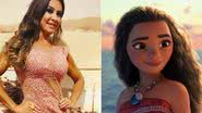 Filha de Scheila Carvalho aparece fantasiada de Moana - Reprodução / Instagram