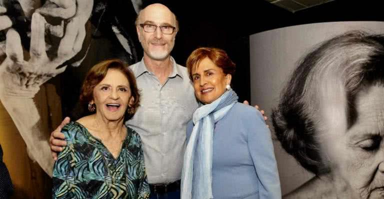 Laura Cardoso, Odilon Wagner e Milu Villela - Samuel Chaves/Brazil News