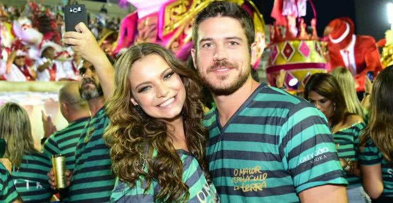 Milena Toscano e Marco Pigossi: juntos na Sapucaí - Renato Wrobel/Divulgação