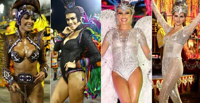 Veja as principais fantasias das famosas nos desfiles de Carnaval - BrazilNews