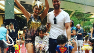 Juliana Paes curte bloco de carnaval em família - Reprodução Instagram