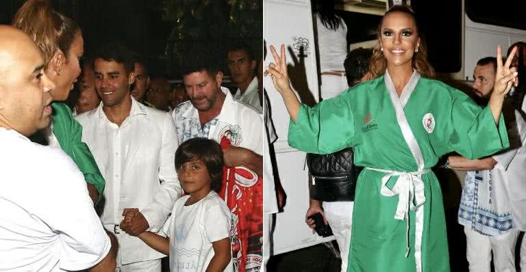 Ivete chega ao sambódromo - Manuela Scarpa/Brazilnews