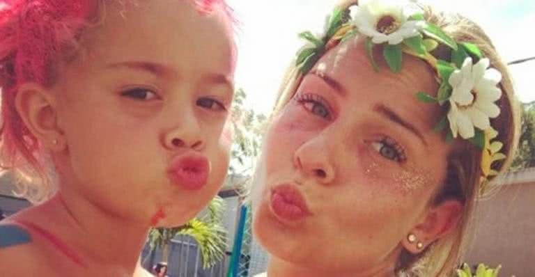 Debby Lagranha e a filha, Maria Eduarda - Instagram/Reprodução