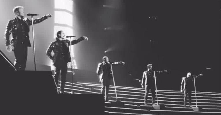 Backstreet Boys: show arrebatador em estreia em L.A - Reprodução/ Instagram