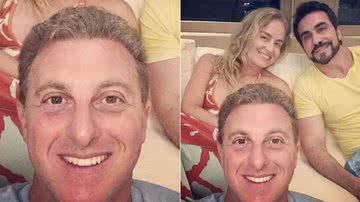 Luciano Huck, Angélica e Padre Fábio de Melo - Reprodução / Instagram