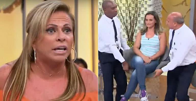 Christina Rocha expulsa convidada mal educada do Casos de Família - SBT/Reprodução