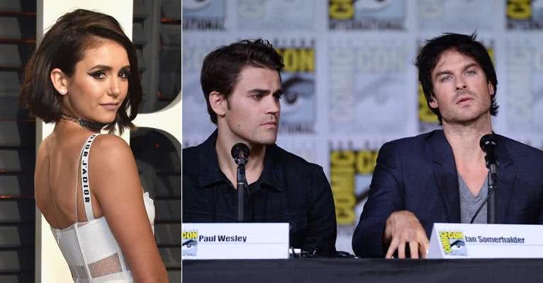 Nina Dobrev, Paul Wesley e  Ian Somerhalder - Getty Images