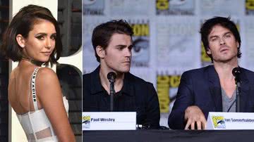 Nina Dobrev, Paul Wesley e  Ian Somerhalder - Getty Images