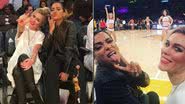 Anitta e Ludmila Dayer assistem partida de basquete da NBA em Los Angeles - Reprodução/ Instagram