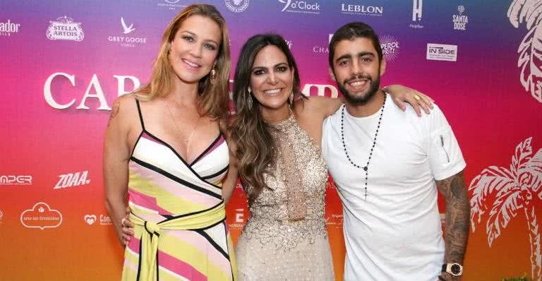 Luana Piovani, Carol Sampaio e Pedro Scooby - Marcos Ferreira /Thyago andrade/Brazil News