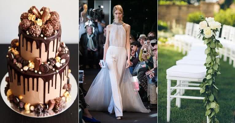 Drip Cake, calça em noivas e decoração greenery: tendências em 2017 - Getty Images/Divulgação