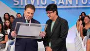 Silvio Santos recebe diploma em seu programa - Lourival Ribeiro/ SBT