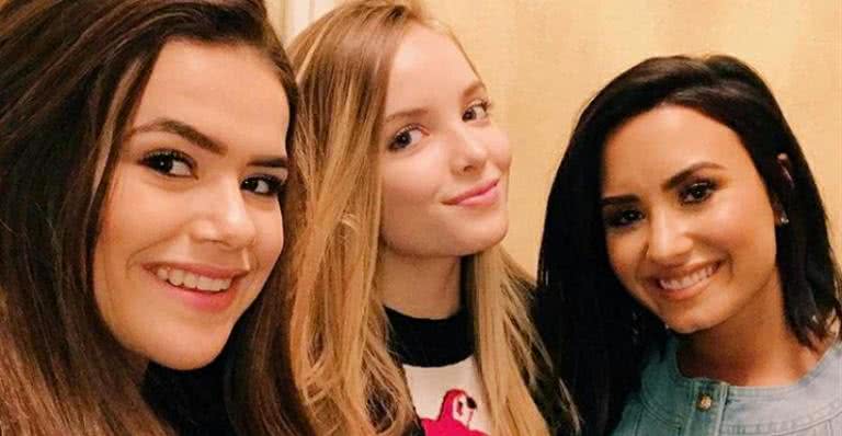 Maisa Silva, Giovanna Chaves e Demi Lovato - Instagram/Reprodução