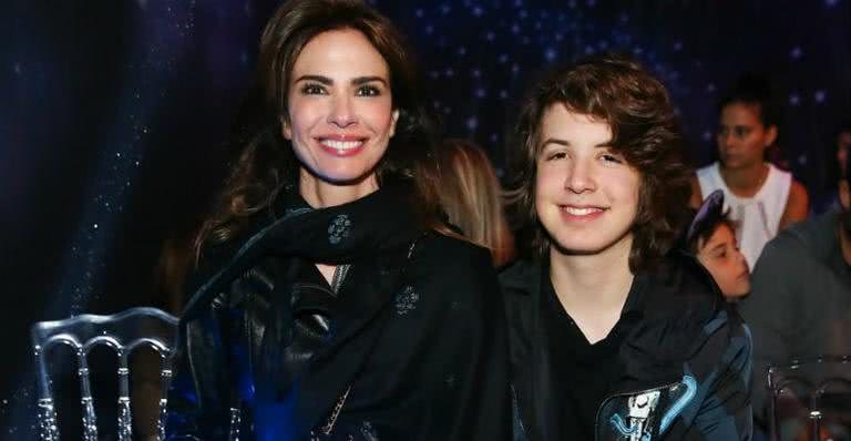 Luciana Gimenez e o filho Lucas Jagger - Manuela Scarpa/Brazil News