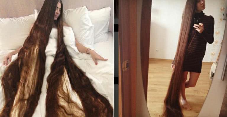 Conheça a história de Aliia Nasyrova, a Rapunzel russa da vida real - Instagram/Reprodução