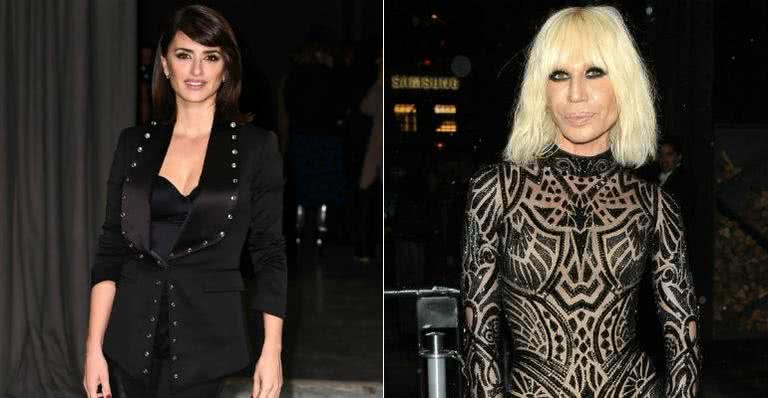 Penélope Cruz e Donatella Versace - Getty Images