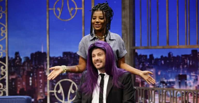 Ludmilla participa do The Noite com Danilo Gentili - Gabriel Cardoso/SBT