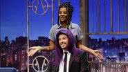 Ludmilla participa do The Noite com Danilo Gentili - Gabriel Cardoso/SBT