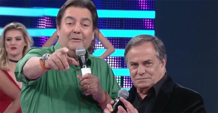 Ronnie Von elogia o amigo Faustão: 'Generoso' - Reprodução TV Globo