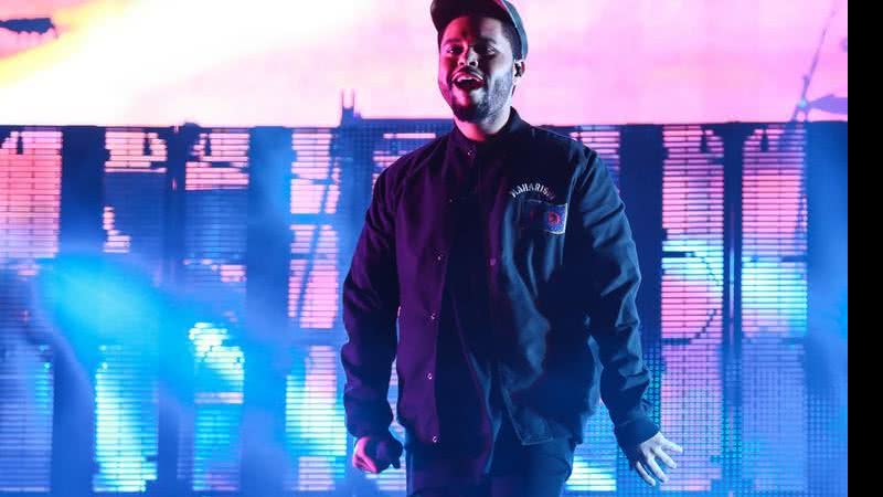 Rapper The Weeknd se apresenta em festival de música em São Paulo - Manuela Scarpa/Brazil News