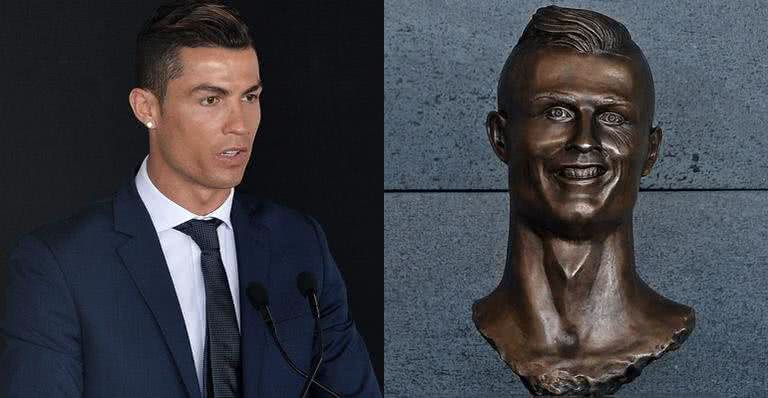 Estátua de Cristiano Ronaldo em aeroporto vira piada - Getty Images