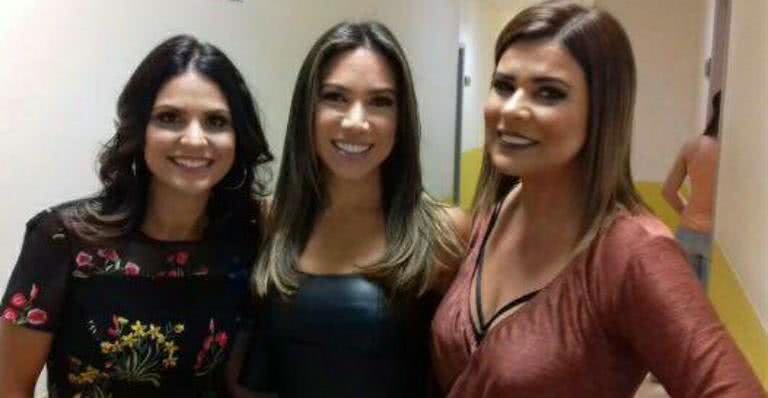 Aline Barros, Patrícia Abravanel e Mara Maravilha - Divulgação