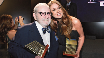 Os premiados Jô Soares e Marina Ruy Barbosa - Fabrizia Granatieri