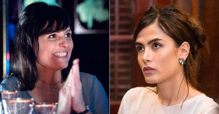 Maria Casadevall se declara para Monica Iozzi - Divulgação/TV Globo