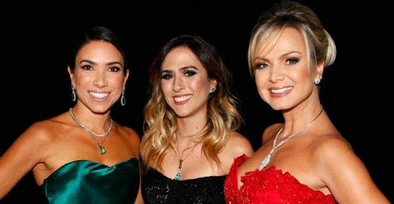 Patrícia Abravanel, Tatá Werneck e Eliana - Gabriel Cardoso/SBT